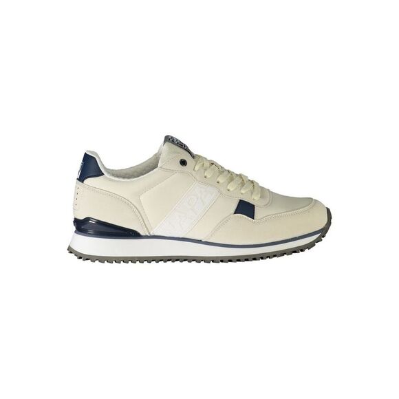 Napapijri White Polyurethane Men Men's Sneaker